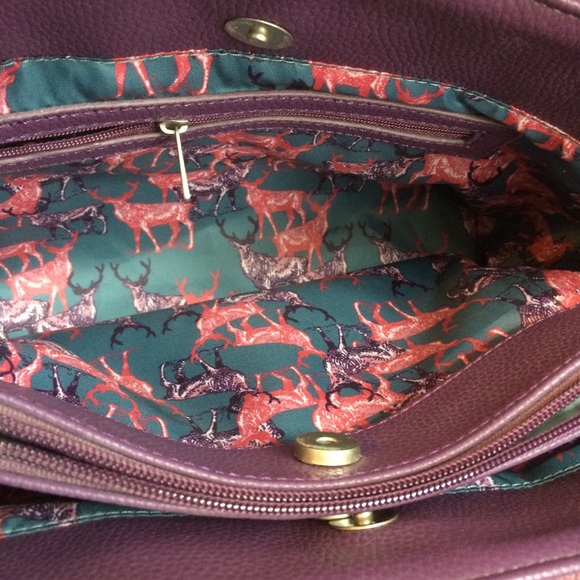 *RARE* NWOT Ness Tweed Handbag | The Ebony Crush - Picture 8 of 8